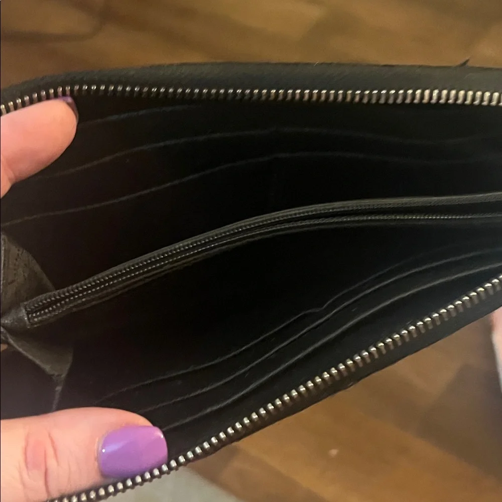 Michael Kors Black Studded Wallet - Picture 3 of 3